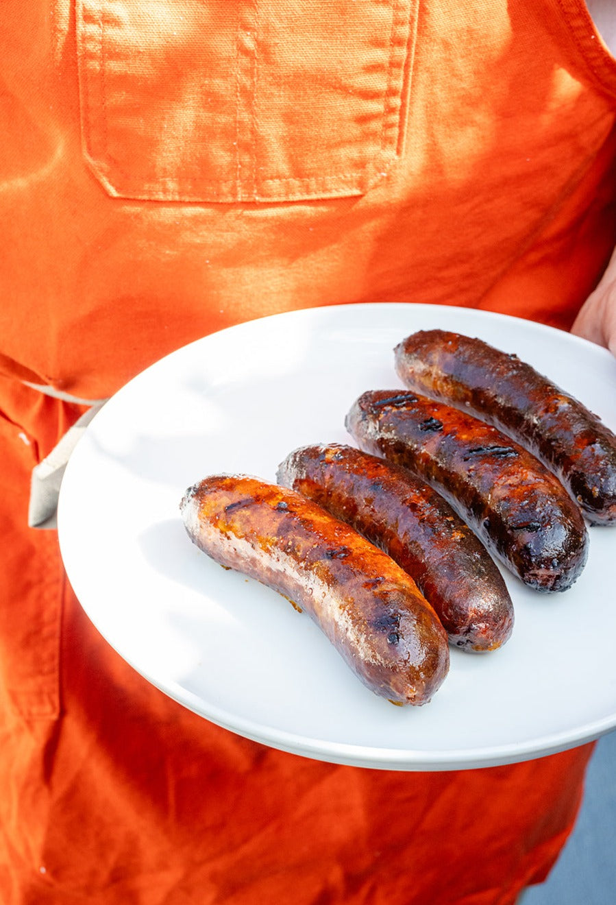 Frozen chorizo links